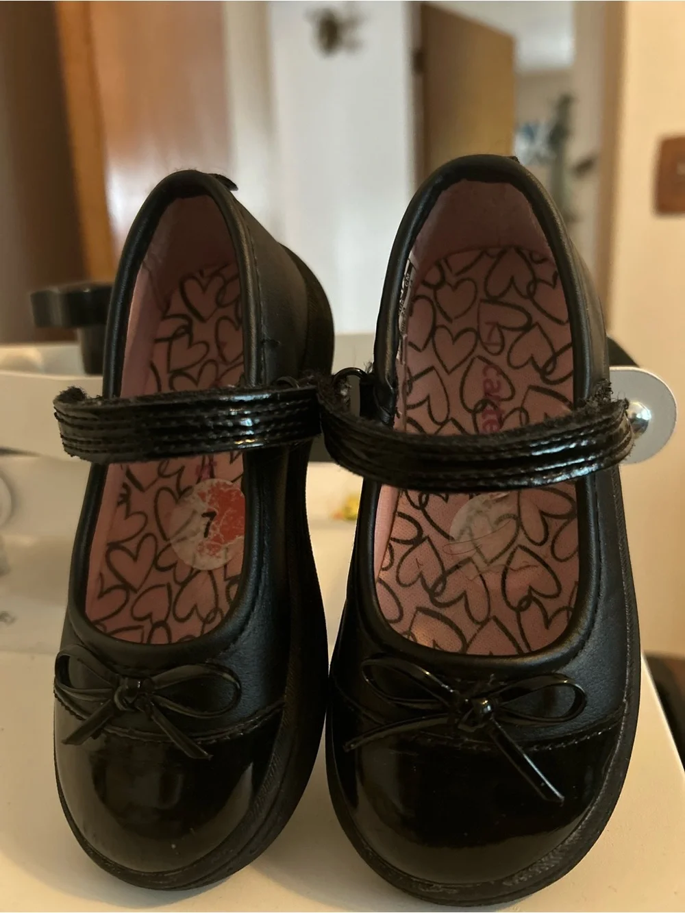 Carter's Black Patent Mary Jane Toddler Shoes